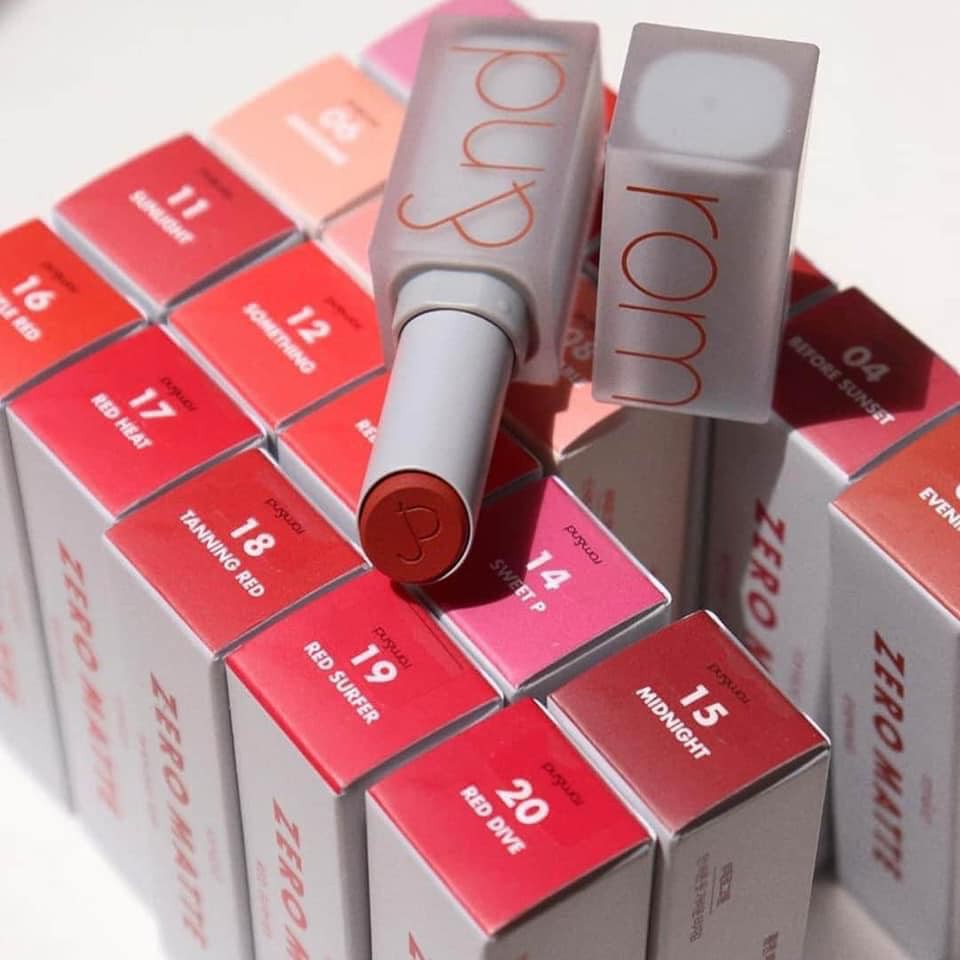 [NEW 2020] Son Thỏi Lì Mềm Môi Romand NEW Zero Matte Lipstick