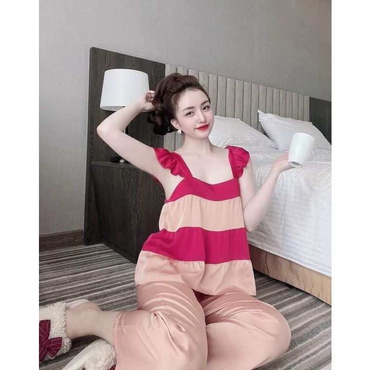 SET BỘ THỜI TRANG DÀI PHỐI 3 TẦNG SIÊU DỄ THƯƠNG