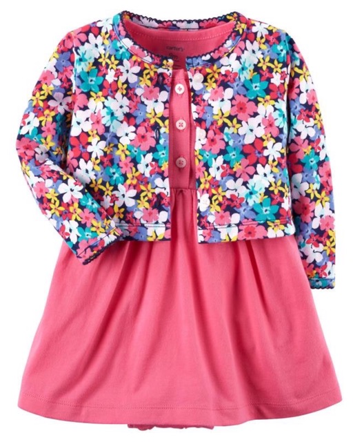 💖💖💖💖Set váy + áo khoác caster dư xịn