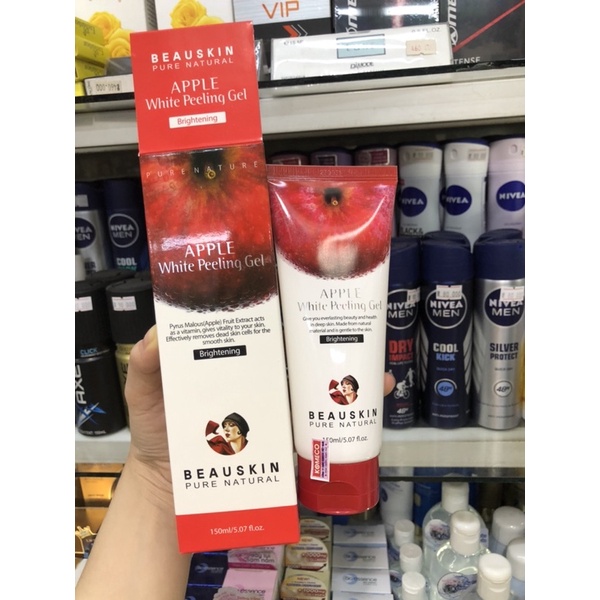 Gel tẩy tế bào chết táo Beauskin Apple White Peeling Gel 150ml