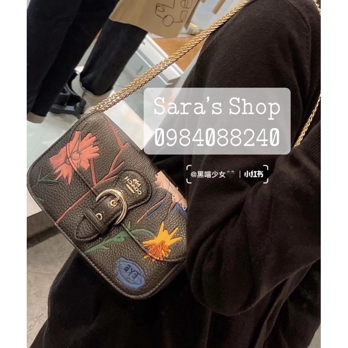 Túi đeo vai dáng clutch Coach X Jean C5586