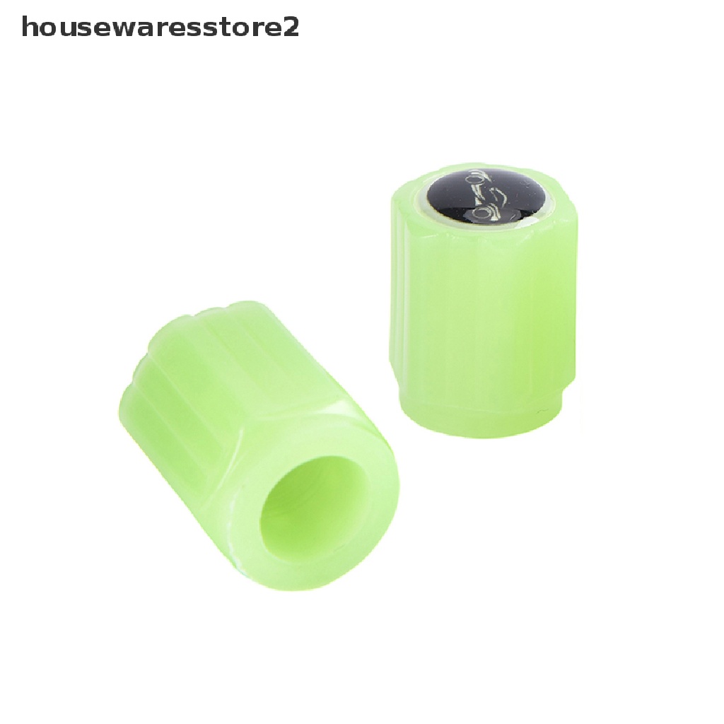 [Housewarestore2] Nắp Van Bánh Xe Hơi / Xe Máy Phản Quang Chống Bụi Thông Dụng