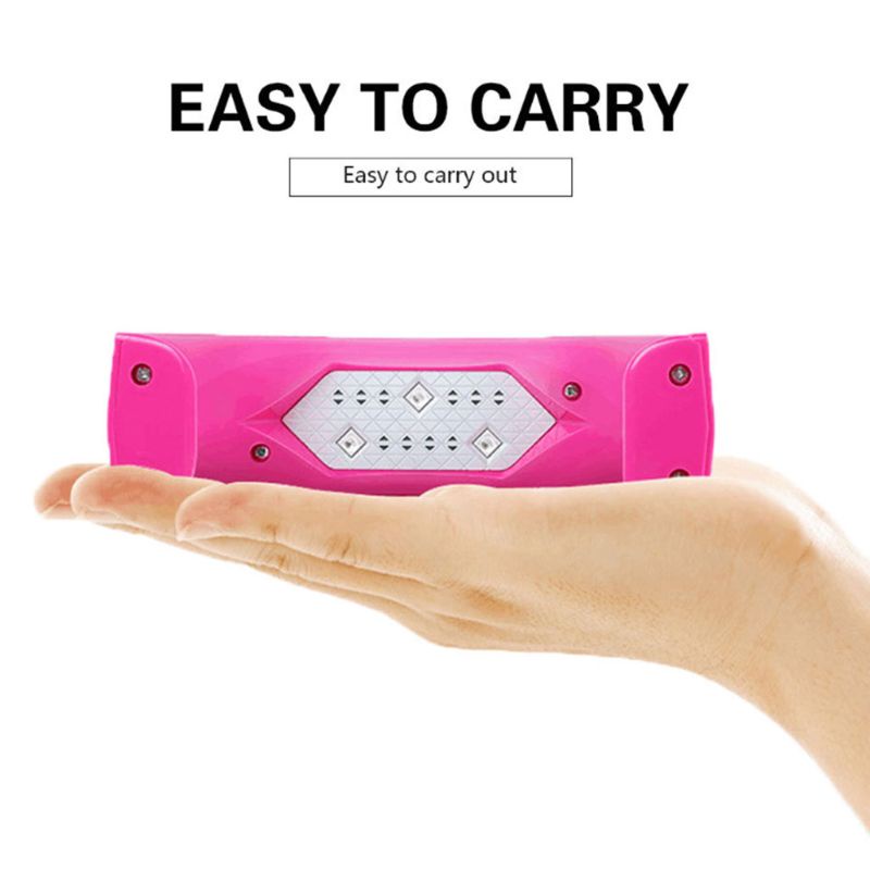 Sa Đèn LED UV Sấy Khô Móng Tay 9W Kèm Cáp USB