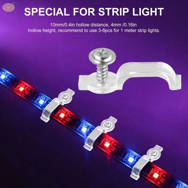 Bộ 50 kẹp đèn LED và 50 vít / 100 kẹp đèn LED và 100 vít (có bán lẻ)