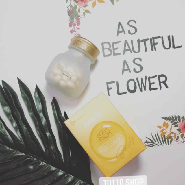 VIÊN UỐNG CẤP NƯỚC - COLLAGEN  INNERB aqua rich