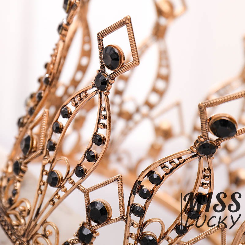 Vương miện kiểu dáng thời trang sang trọng đa dụng cho nữ