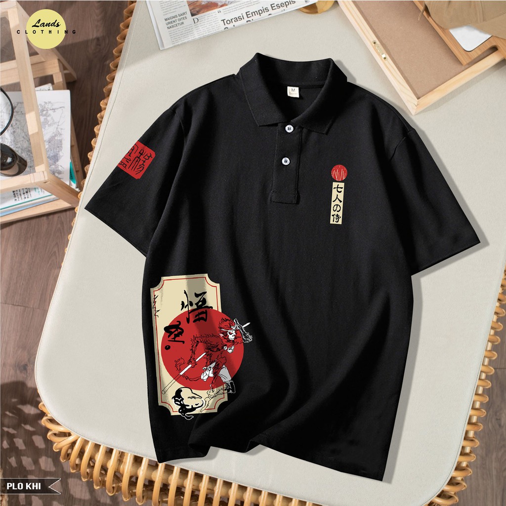 Áo POLO HÌNH KHỈ ĐỘC LẠ, CHẤT ĐẸP.