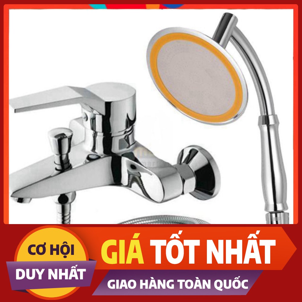 Bộ sen tắm nóng lạnh kết hợp vòi hoa sen tăng áp bát lớn SNL904-VHS04