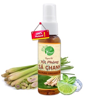 Tinh Dầu Sả Chanh 100ml - OYe Xịt Phòng Đuổi Muỗi Côn Trùng - Thơm Phòng Thư Giãn