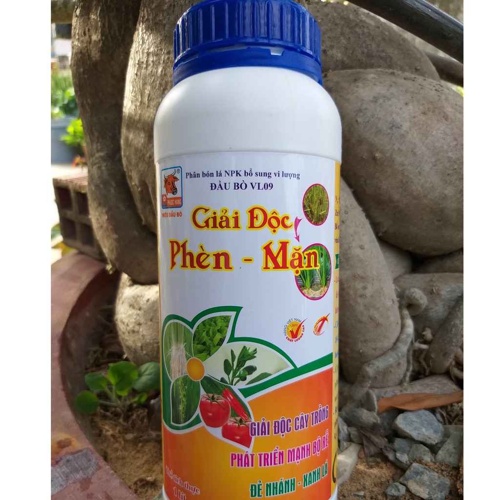 Phân bón lá Giải Độc Phèn Mặn (chai 500ml)