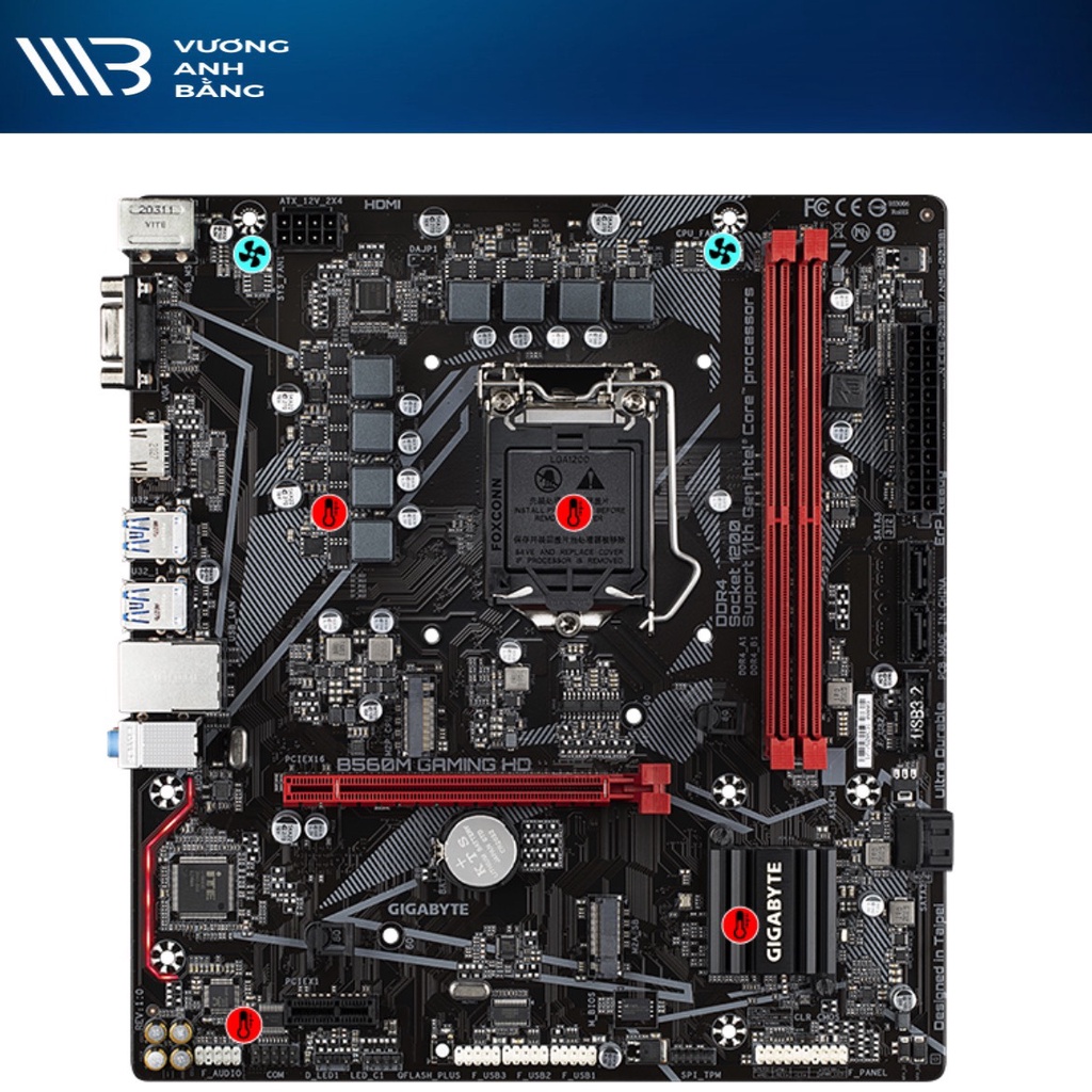 Mainboard Gigabyte B560M Gaming HD - Hàng chính hãng Bảo hành 36 tháng