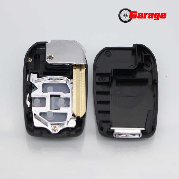 Vỏ độ chìa khóa Toyota 4 nút Camry, Innova, Vios, Fortuner, Corola, Venza, Yaris mẫu gập - TOY656B4