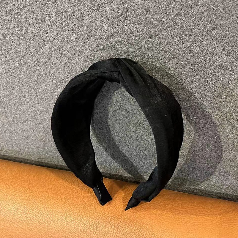 Băng đô,Bờm cài tóc vải thắt nút phối mau2Vintage thời trang Hàn Quốc dễ thương