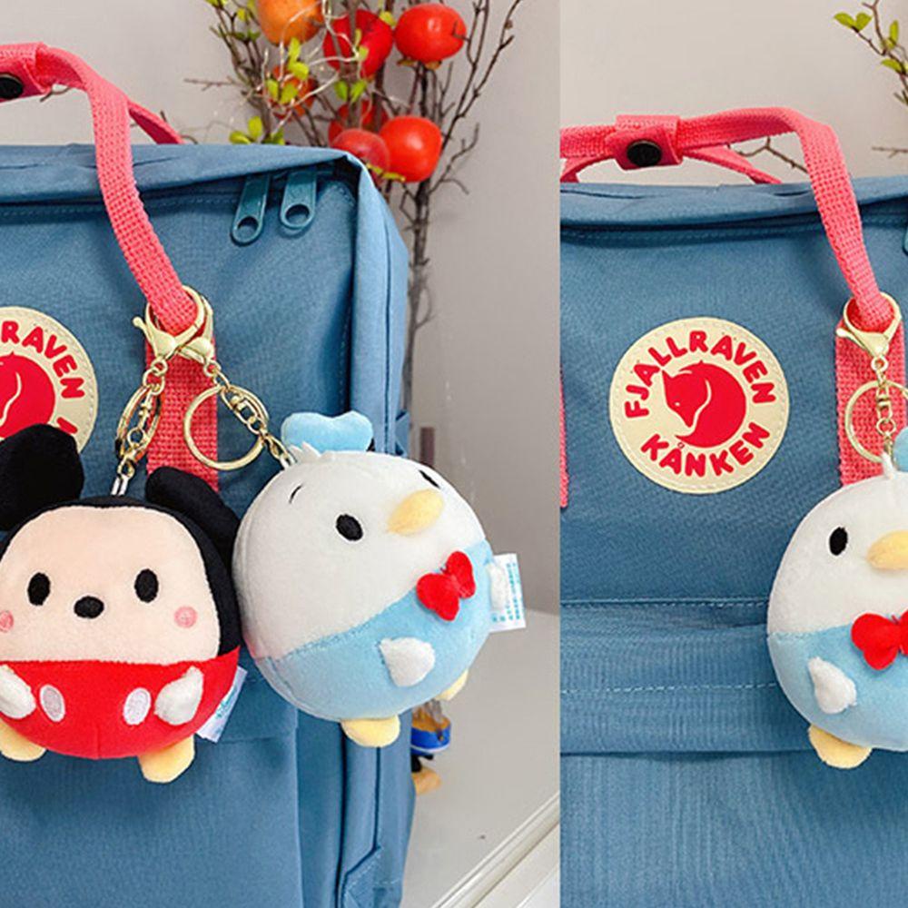 Móc Khóa Hình Chuột Mickey Nhồi Bông Hoạt Hình Xinh Xắn