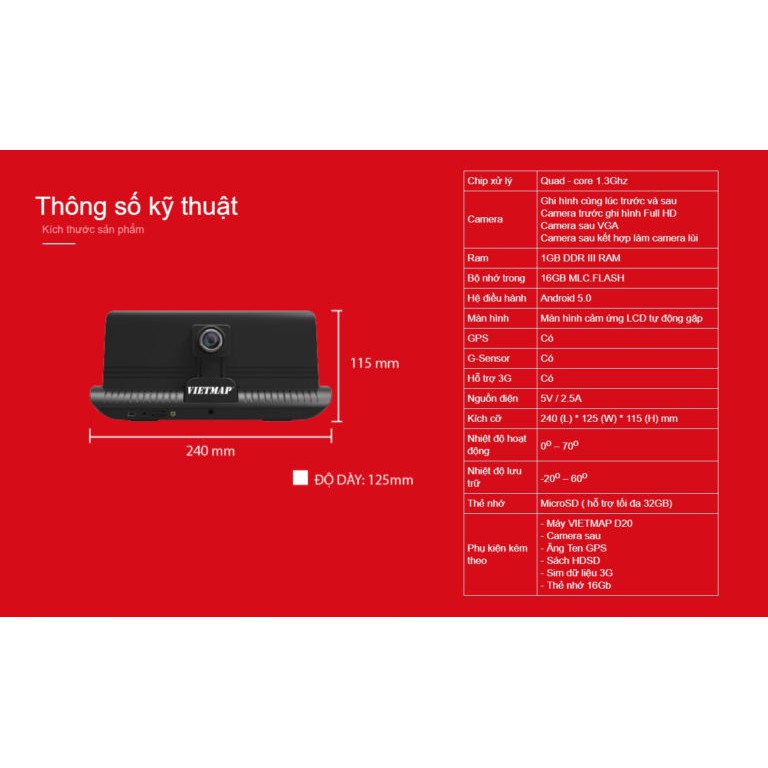 VIETMAP D20 GHI HÌNH PHÁT SÓNG WIFI | BigBuy360 - bigbuy360.vn