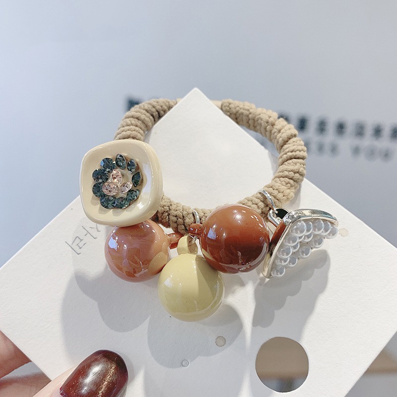 Dây Buộc Tóc CHLINS Co Giãn Đơn Giản Cho Nữ