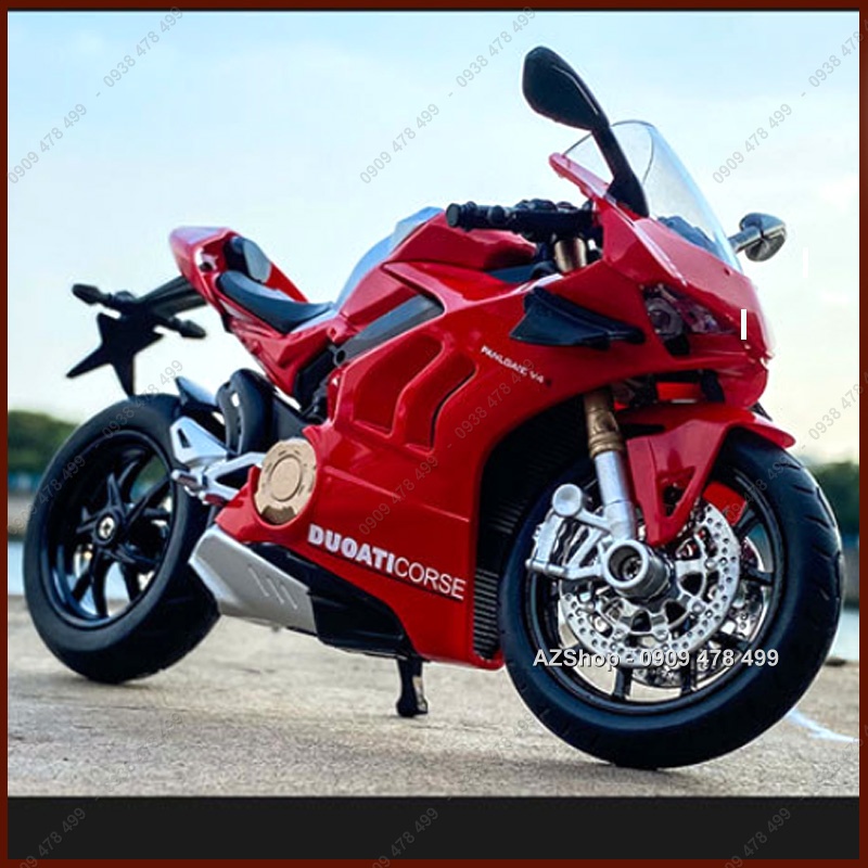 Xe Mô Hình Moto Siêu Xe Ducati1199 Corse V4S - H1Toy