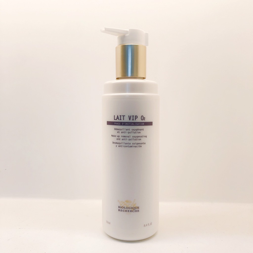 Sữa rửa mặt thanh lọc và chống ô nhiễm da - BR Lait VIP O2