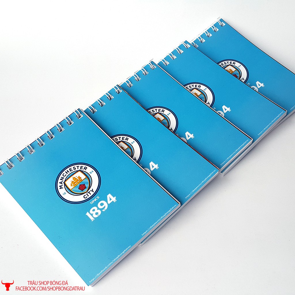 Sổ note các câu lạc bộ bóng đá Manchester, Arsenal, Chelsea, Barca, Real - Trâu shop