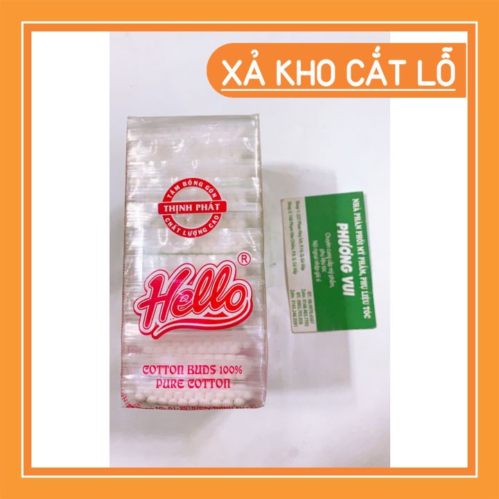 Tăm bông ngoáy tai  loại rẻ HLO dạng gói  dũng xe lỗ tai  -giá rẻ nhất chất lượng thì ok nhe