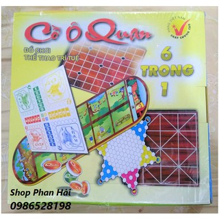 Cờ ô ăn quan 6 trong 1 hàng VN chất lượng cao
