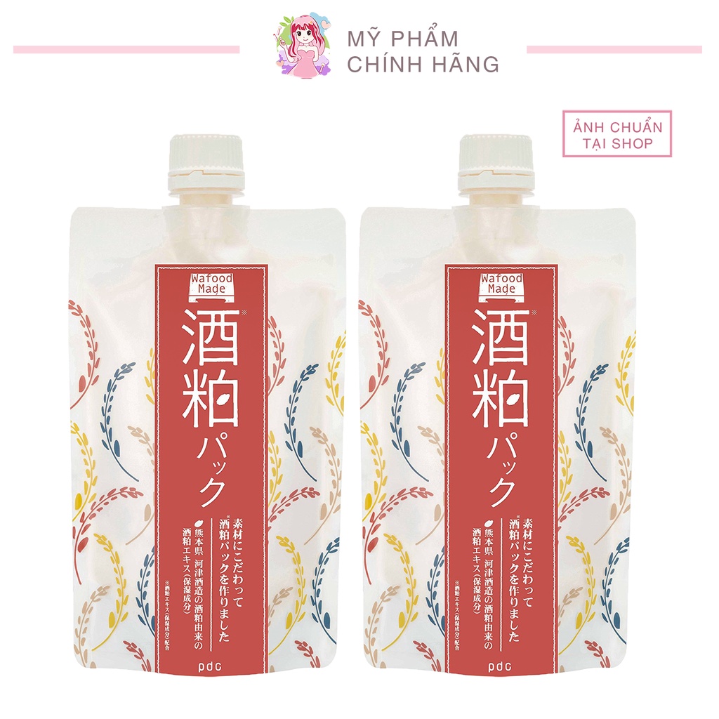 MẶT NẠ SAKE WAFOOD MADE PDC
