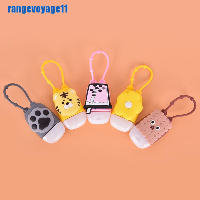 Hộp Đựng Nước Rửa Tay Bằng Silicone Họa Tiết Hoạt Hình Dễ Thương
