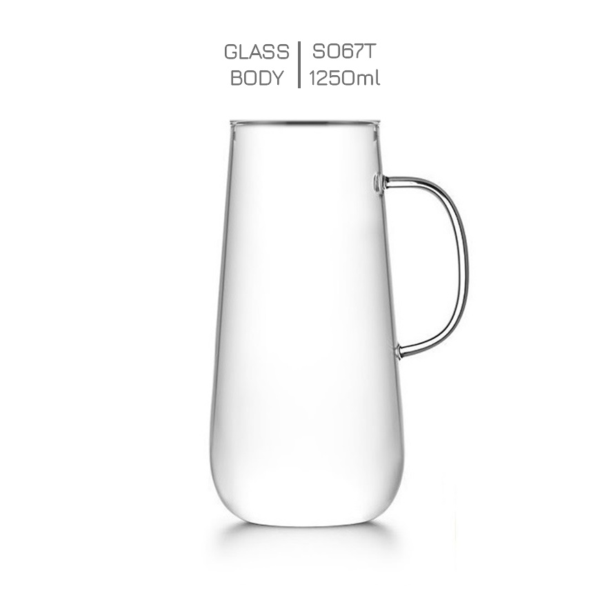 Phụ Kiện : Thân bình thủy tinh S067T - 1250ml (dùng thay thế cho bình S067 )