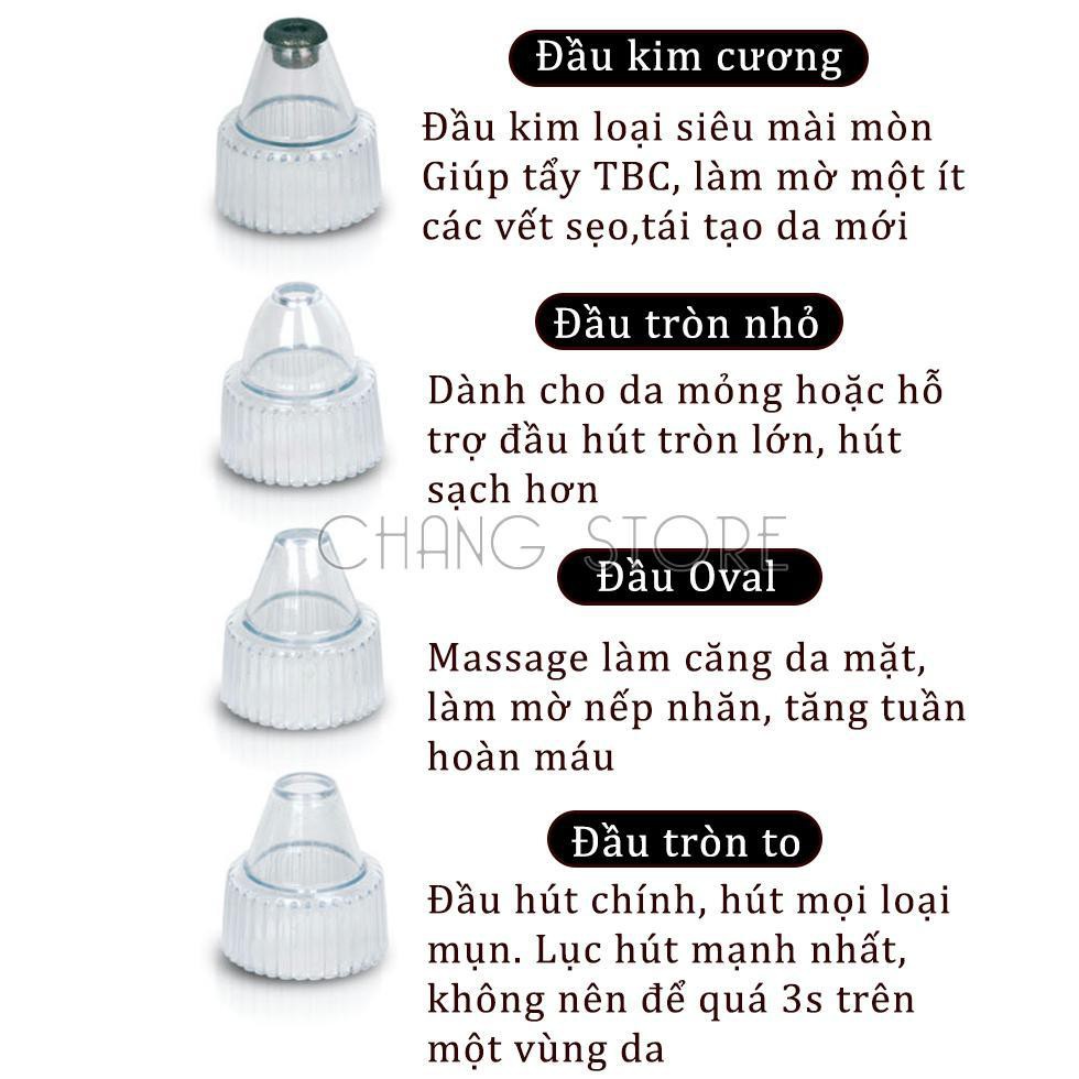 Máy Hút Mụn Beauty Skin Hút Mụn Cho Bạn Làn Da Sạch Mịn Màng