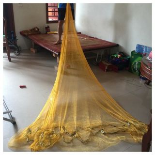 Chài dù bắt cá cao 3m5 bung rộng 6m
