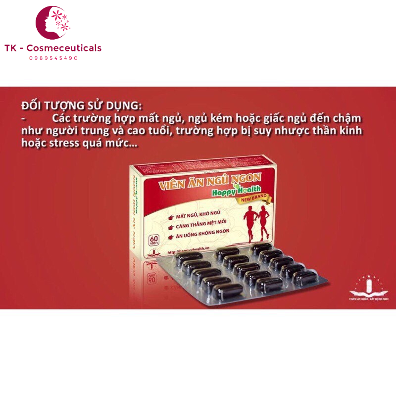 Viên Ăn Ngủ Ngon HAPPY HEALTH / HAPPY LIFE