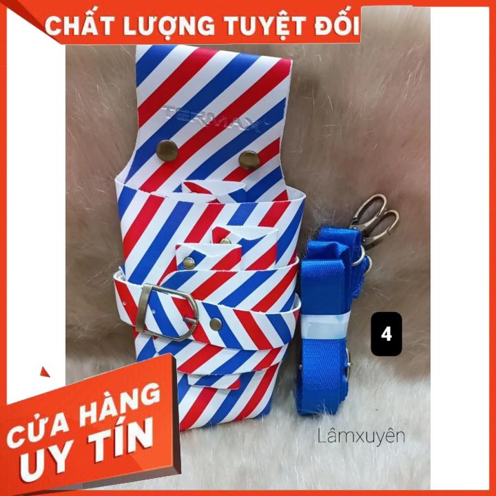 Bao Đựng Kéo Cắt Tóc _Túi Đựng Dụng Cụ Làm Tóc  Tận Gốc  cao cấp có dây kéo cầm tay hàng chuẩn cực đẹp [ib chọn mẫu]