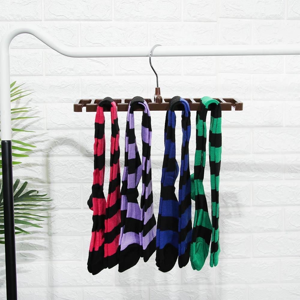 Giá Đỡ Treo Khăn Quàng Cổ 10 / 8 Lỗ Xoay Tiết Kiệm Không Gian Đa Năng