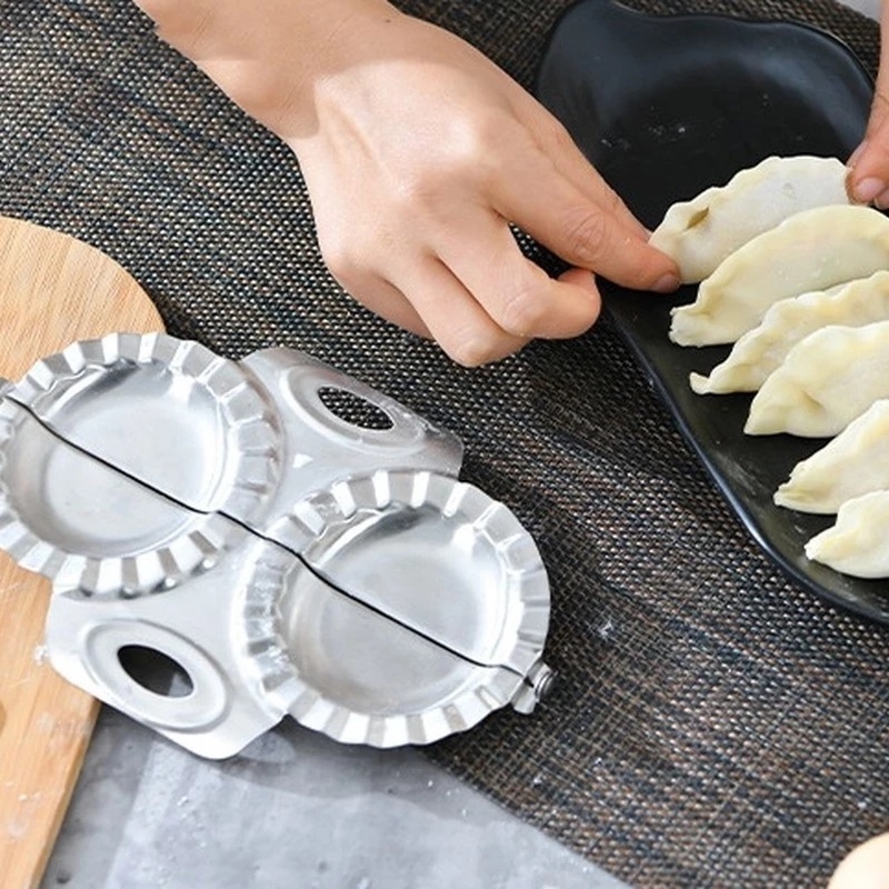 1 Khuôn Làm Há Cảo Hai Đầu Bằng Thép Không Gỉ 304