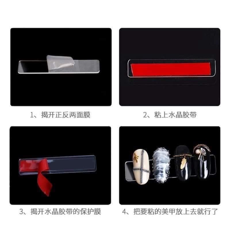 Băng keo đỏ đa năng cắt sẵn