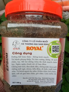 Muối EPSOM ngâm chân ROYAL