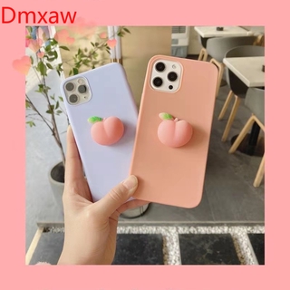 Ốp Lưng Silicone Mềm In Hình Quả Đào 3d Cho Samsung Galaxy F62 M62 S21 S20 Ultra Plus S20 Fe Note 10 S10 Lite 2020