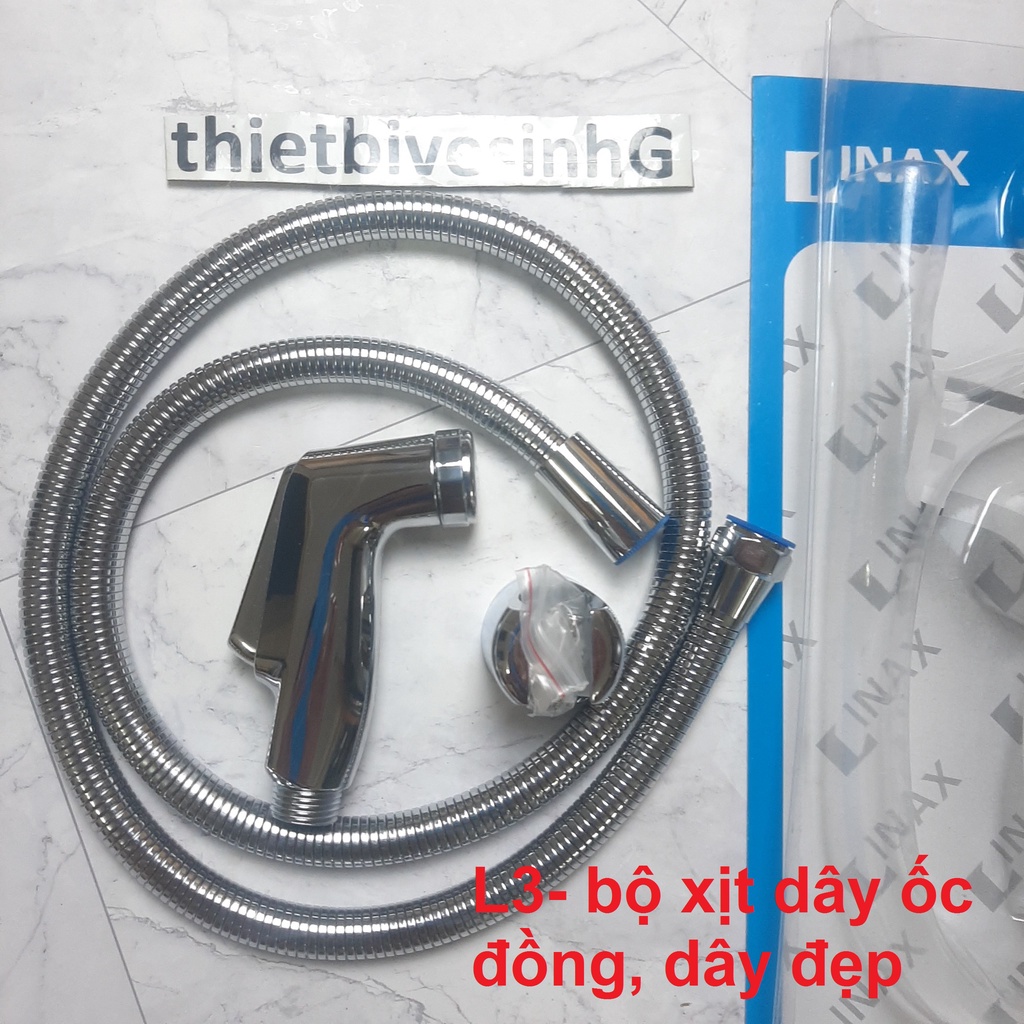 Bộ vòi xịt vệ sinh INAX ( inax) Inox- bộ xịt toilet inax