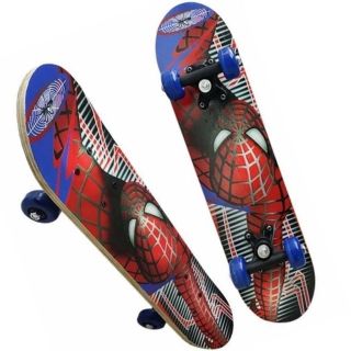 Ván trượt gỗ spiderman cho bé