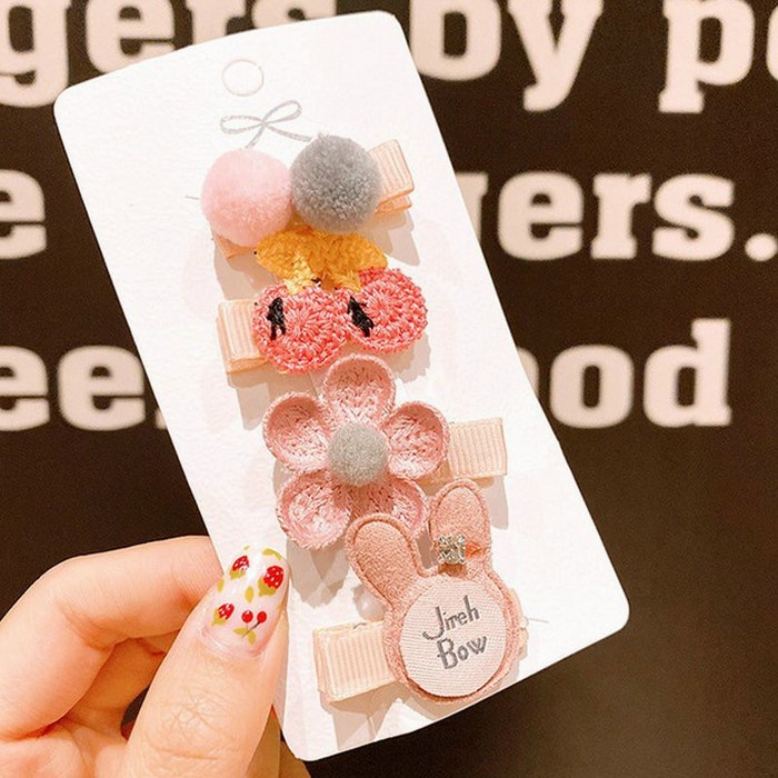 Set Kẹp Tóc Hàn Quốc Cute Sang Chảnh cho bé gái