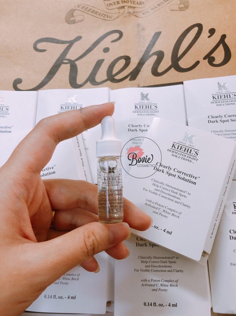 Tinh chất trắng da, thâm nám Kiehl’s Clearly Corrective Dark Spot Solution 4ml/ Serum Kiehls | BigBuy360 - bigbuy360.vn