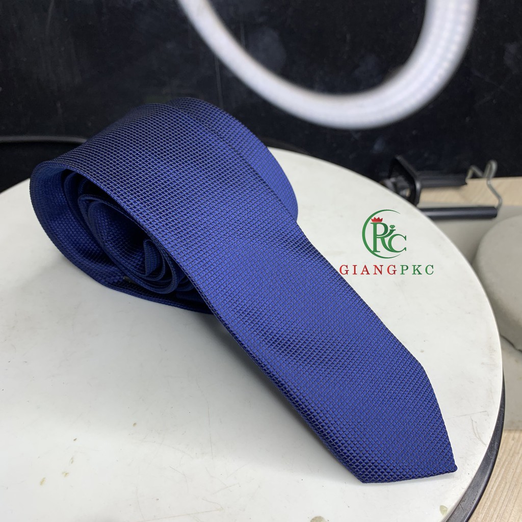 Cà vạt nam 5cm vải gân kiều dáng hàn quốc Giangpkc36