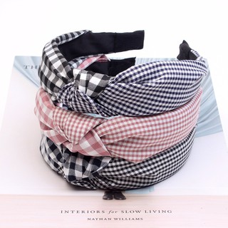 Turban, Bờm Tóc Kẻ Caro Hàn Quốc