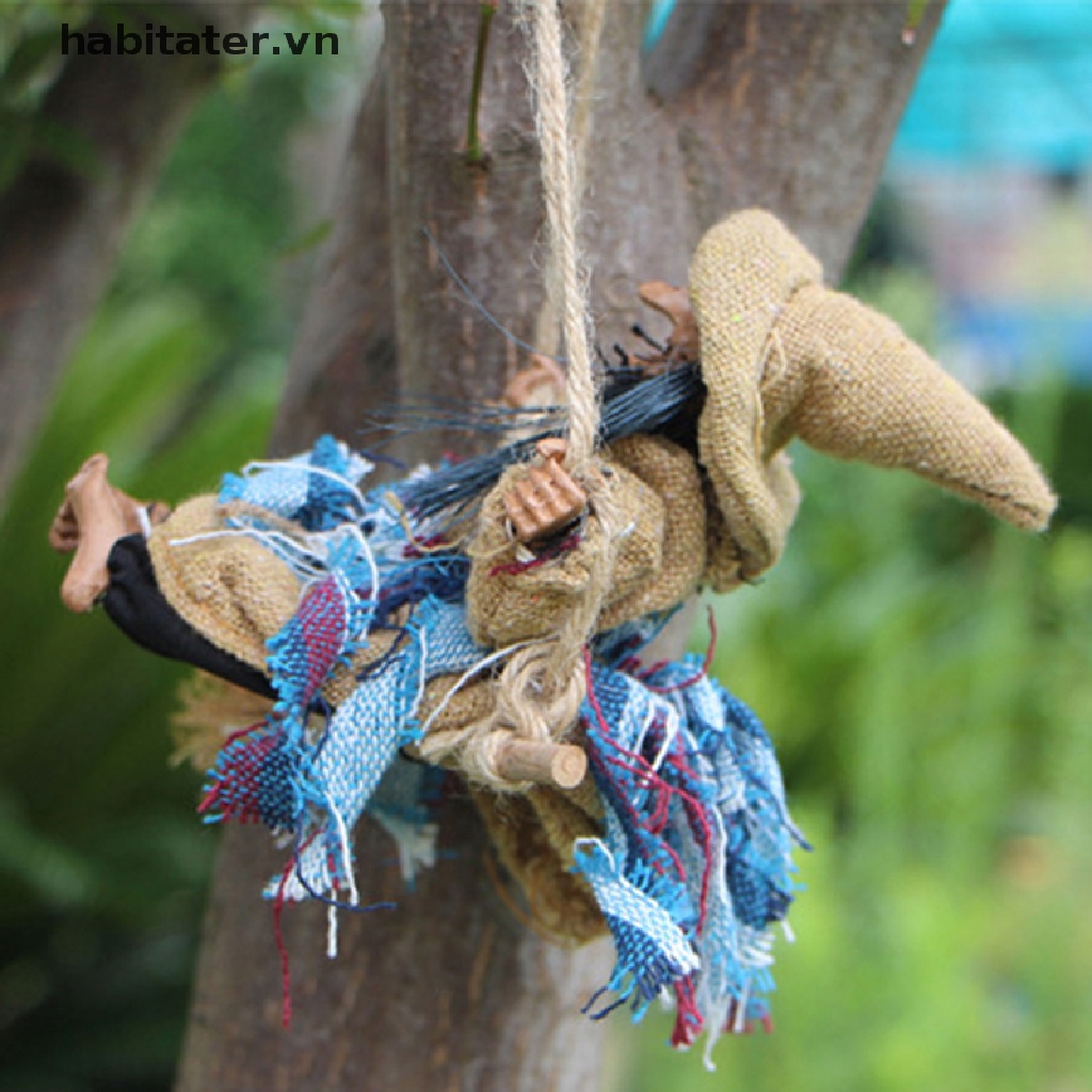 Mô Hình Búp Bê Phù Thủy Bay Trang Trí Halloween
