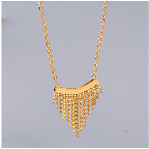 Dây Chuyền Tua Rua Titan Ko Đen TT 3201