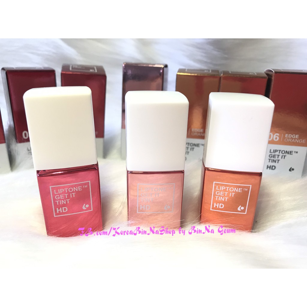 Son tint lì Tonymoly Liptone Get It Tint HD 3 nhóm màu