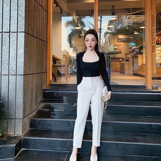 áo len cổ u