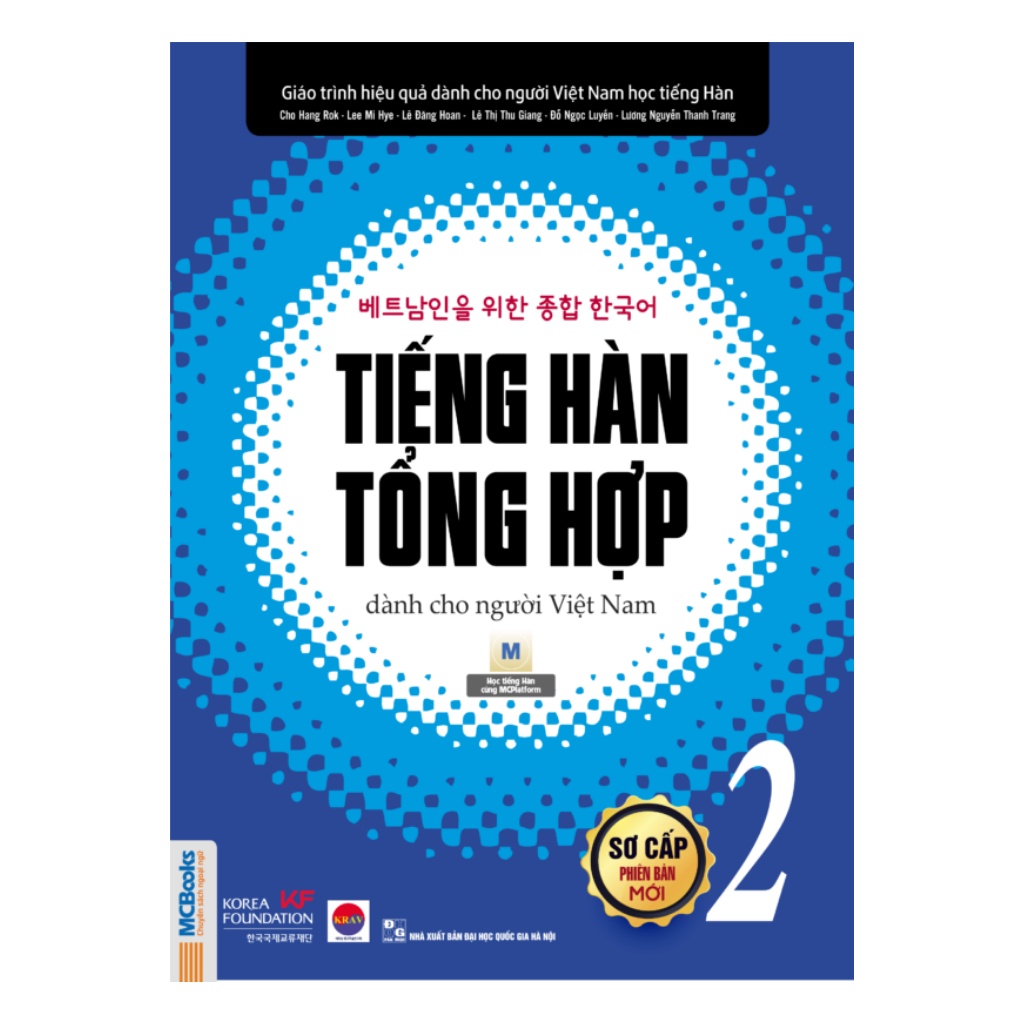 Sách - Combo Tiếng Hàn Tổng Hợp Dành Cho Người Việt Nam - Sơ Cấp 2