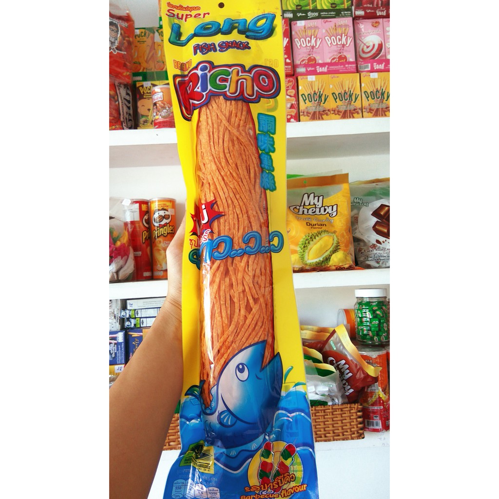 Snack Cá Sợi Super Long Richo Thái Lan