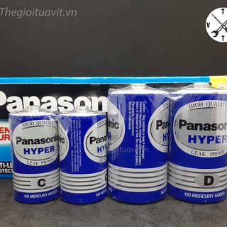 Pin trung C, pin đại D HYPER Panasonic chính hãng